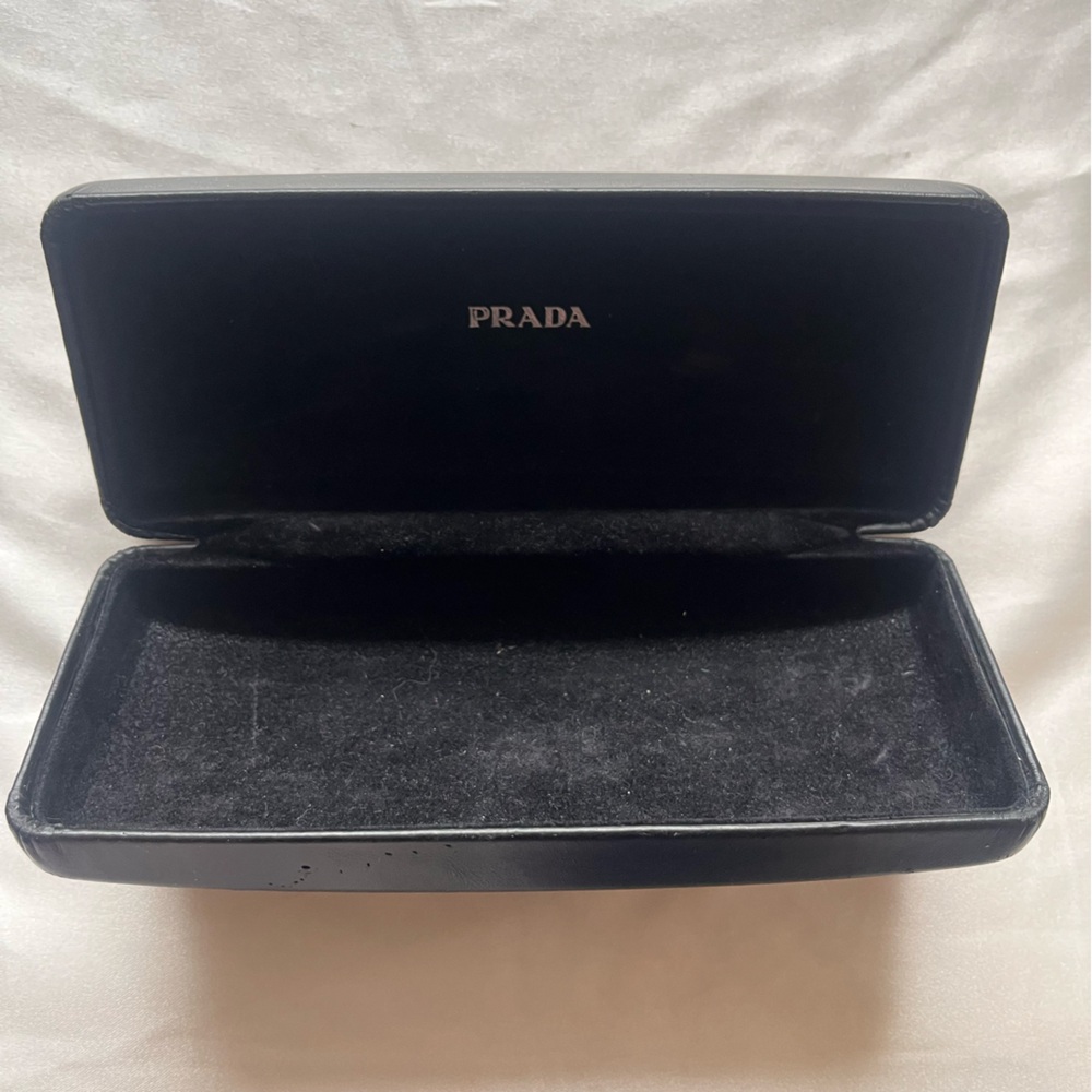 Prada Black Rectangular Glasses Case - image 4